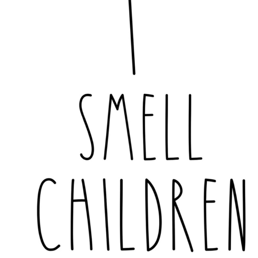 I SMELL CHILDREN Halloween Decal (black or orange)